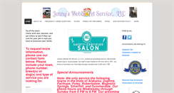 Desktop Screenshot of jennysmobilepetservice.com